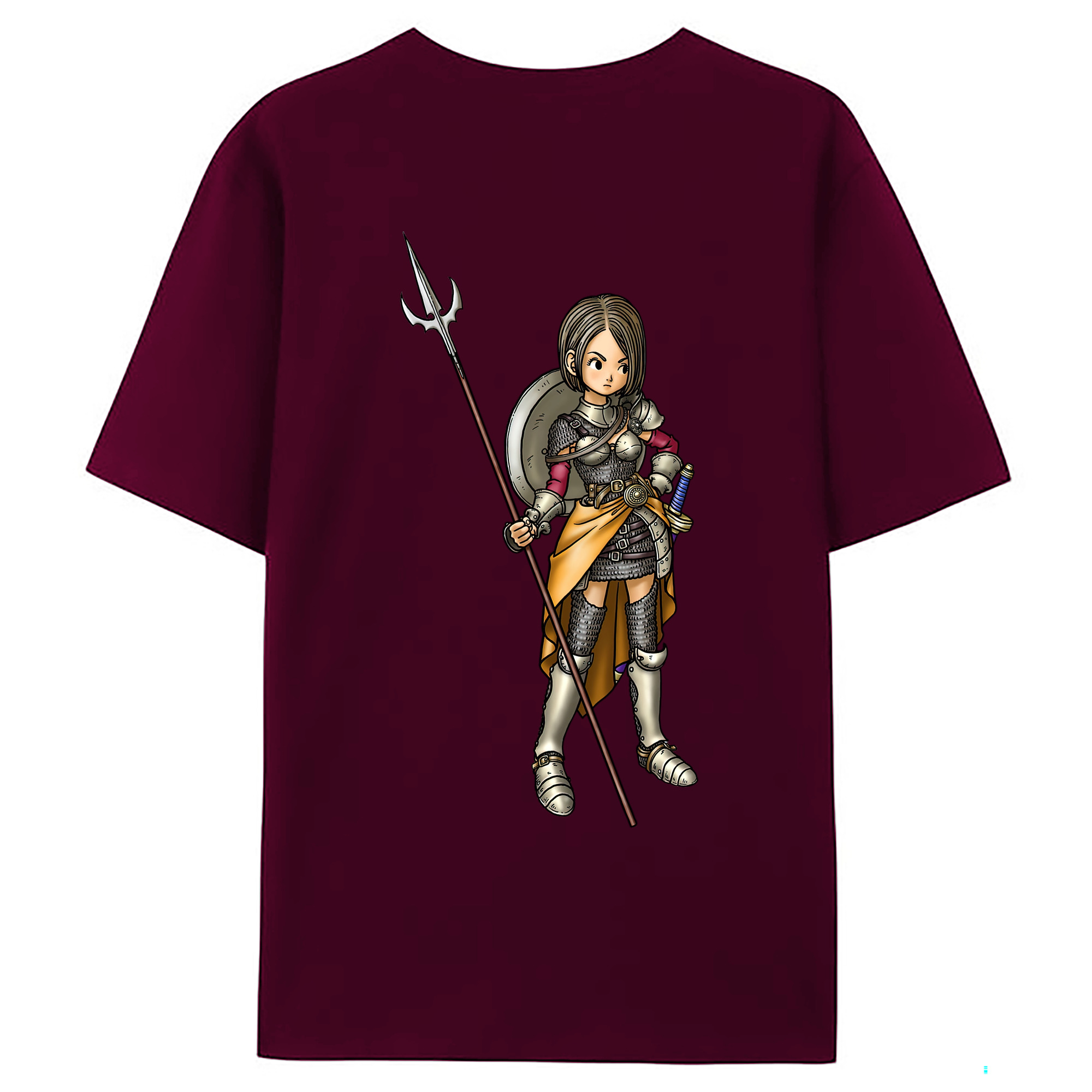 （画像用） ドラゴンクエスト Doragon Kuesuto Dragon Quest レディース半袖Tシャツ(バックプリント)